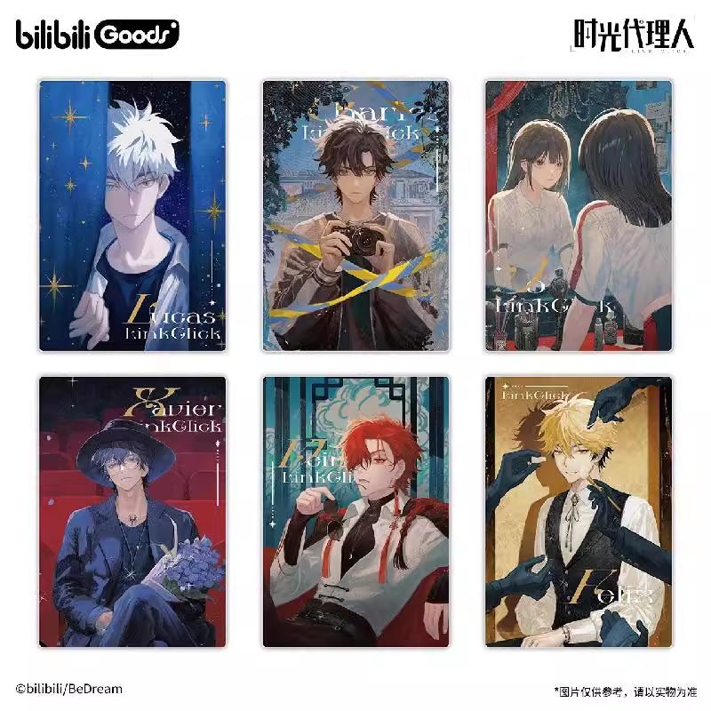 Thẻ acrylic Link Click chủ đề Nghịch Thời Chi Ảnh – Chính hãng Bilibili Goods