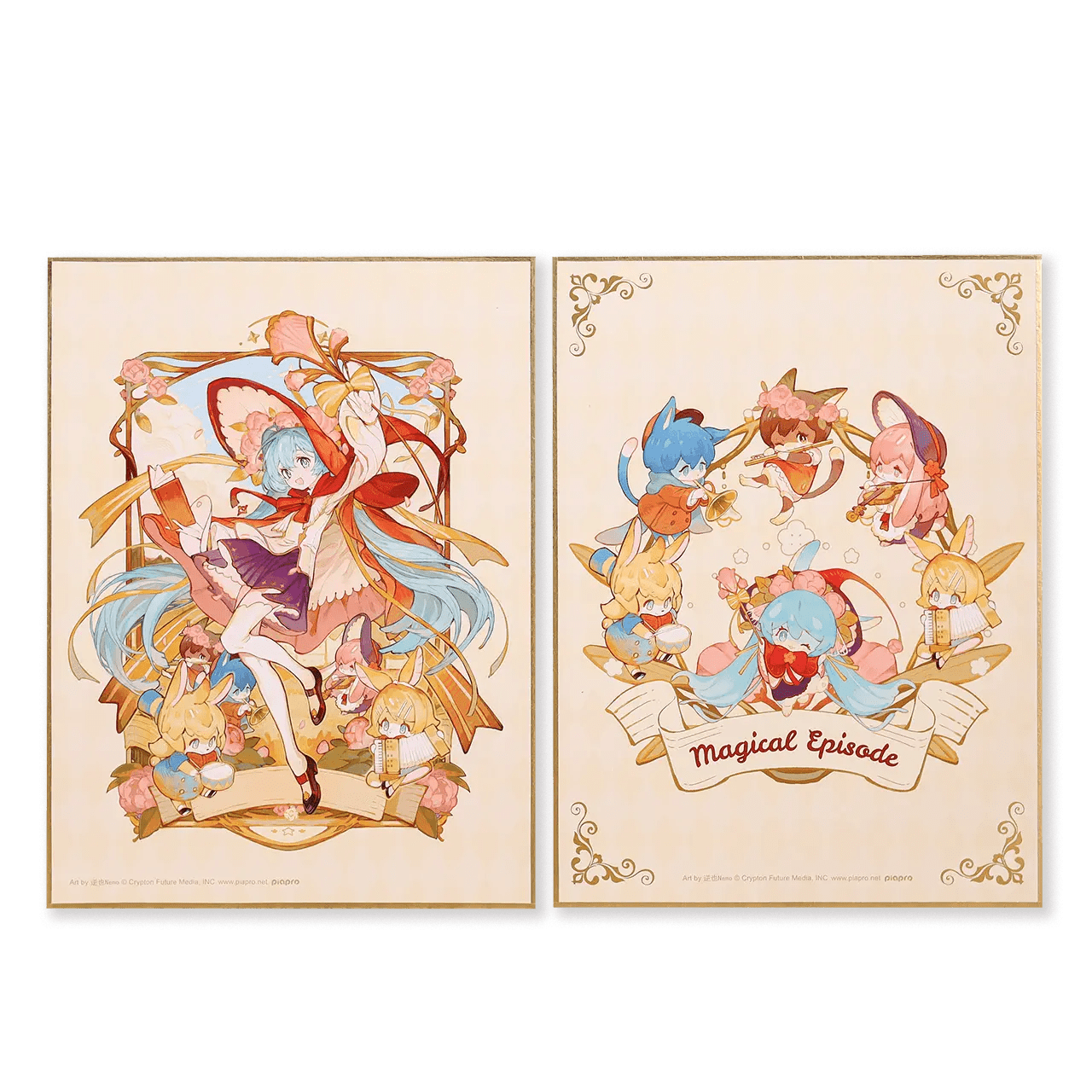 Shikishi Hatsune Miku chủ đề Future Music Gift – Vocaloid – Chính hãng BEMOE