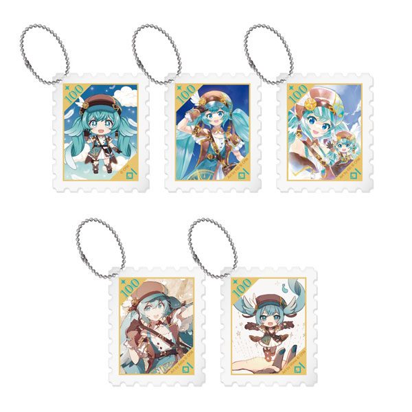 Móc khóa Nendoroid Hatsune Miku #100 Commemorative Exhibition – Vocaloid – Chính hãng Caravan