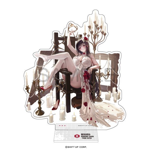 Standee nhân vật Mihara: Bonding Chain – Pain Eater – Goddess of Victory: Nikke – Chính hãng ALGERNON PRODUCT