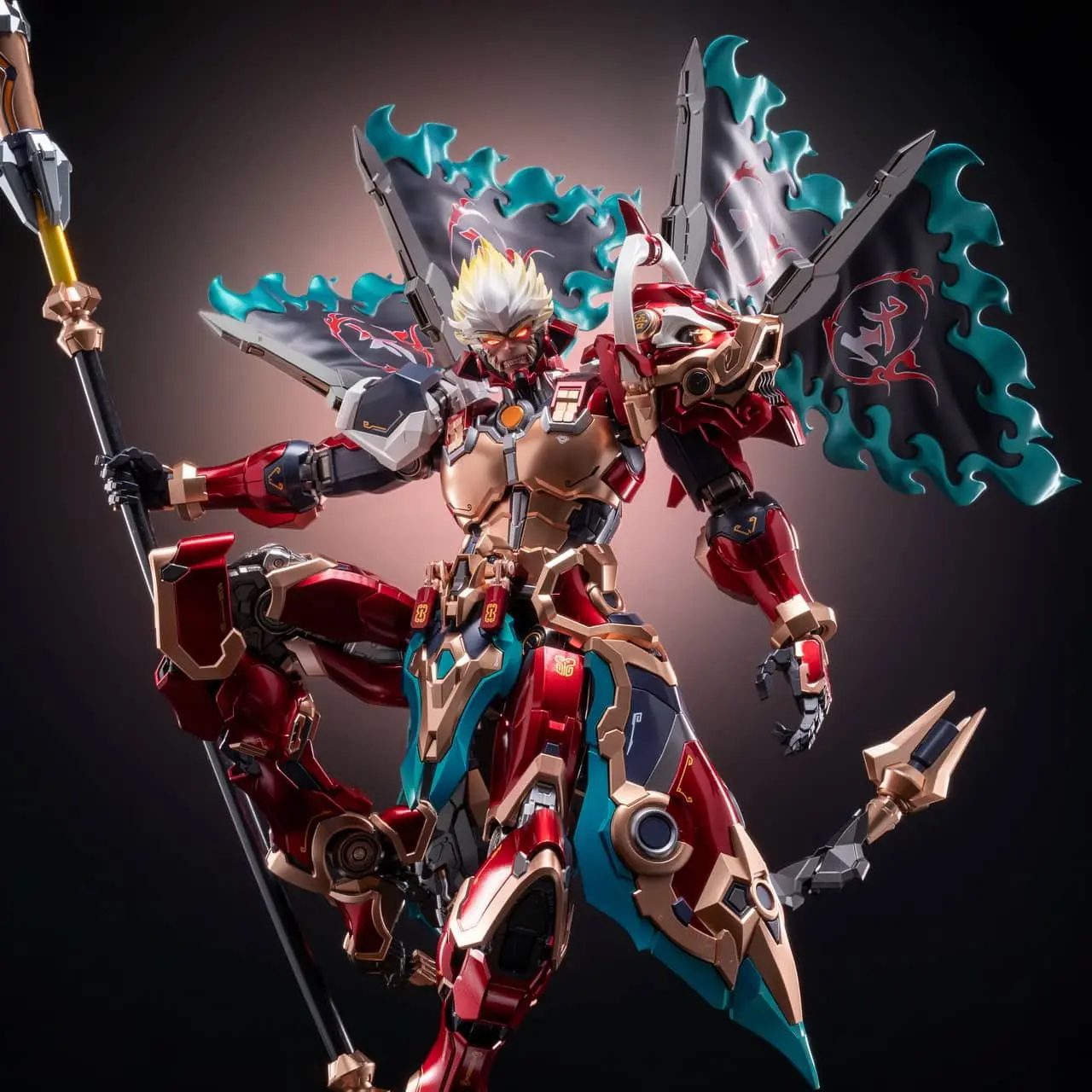 Metal Build 1/100 Sun Wukong Monkey King – Vương Giả Vinh Diệu – Chính hãng MOSHOWTOYS