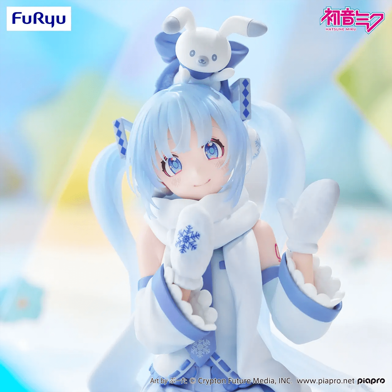 Noodle Stopper Hatsune Miku ver Snow Miku 10th Anniversary – Vocaloid – Chính hãng Furyu