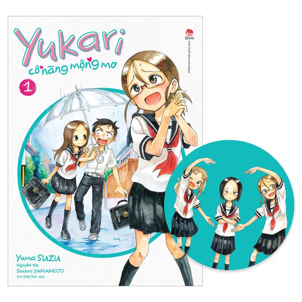 Truyện tranh Yukari – Cô Nàng Mộng Mơ – Tập 1 – Tặng Kèm Lót Ly – Kim Đồng