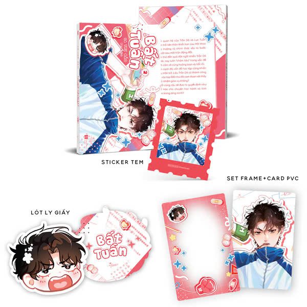 Truyện Bất Tuần – Tập 2 – Bản Đặc Biệt – Tặng Kèm Sticker Tem + Lót Ly Bế Hình + Set Card + Frame PVC – Hà Nội