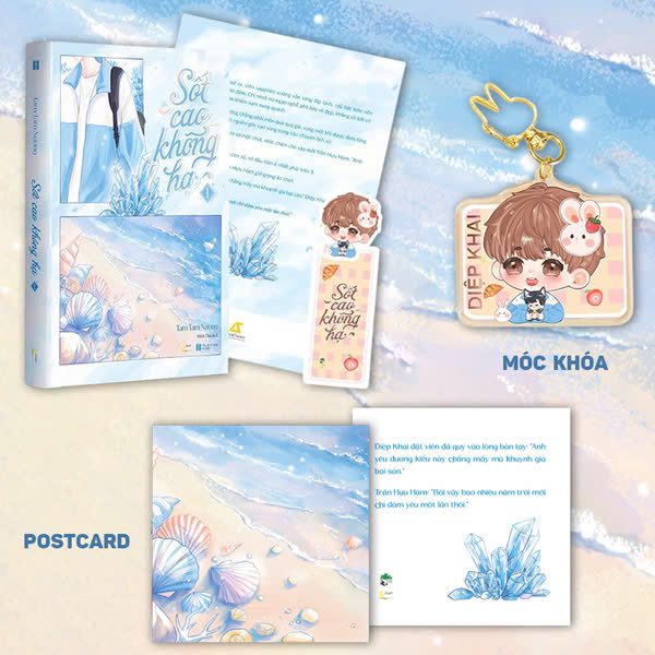 Truyện Sốt Cao Không Hạ – Tập 1 – Bản Đặc Biệt – Tặng Kèm Bookmark + Postcard + Móc Khóa – Hà Nội