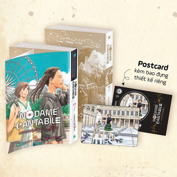 Truyện tranh Nodame Cantabile – Khúc Ngẫu Hứng Của Nodame – New Edition – Tập 7 – Bản Đặc Biệt – Tặng Kèm Postcard + Phong Bì – Hà Nội