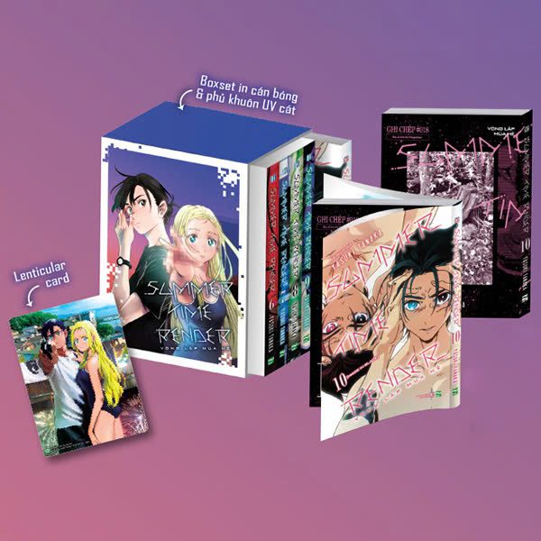 Truyện tranh Summer Time Render – Vòng Lặp Mùa Hè – Tập 10 – Made In Black – Bản Đặc Biệt – Tặng Kèm Boxset + Lenti Card – Lao Động