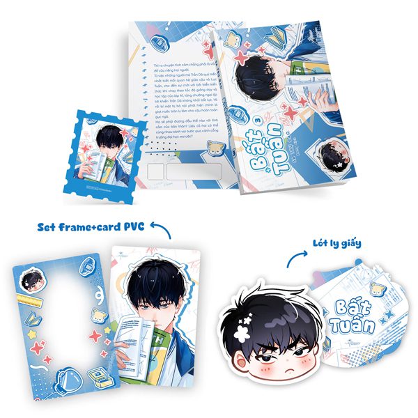 Truyện Bất Tuần – Tập 3 – Bản Đặc Biệt – Tặng Kèm Sticker Tem + Lót Ly Bế Hình + Set Card + Frame PVC – Hà Nội