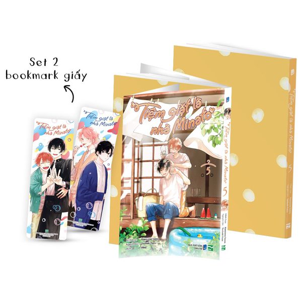 Truyện Tiệm Giặt Là Nhà Minato – Tập 5 – Bản Đặc Biệt – Tặng Kèm Set 2 Bookmark Giấy – Dân Trí