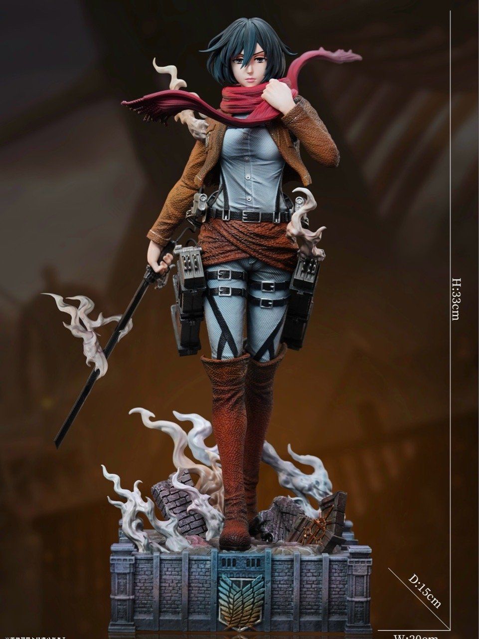 Mikasa Ackerman – Attack On Titan – MagicBook Studio
