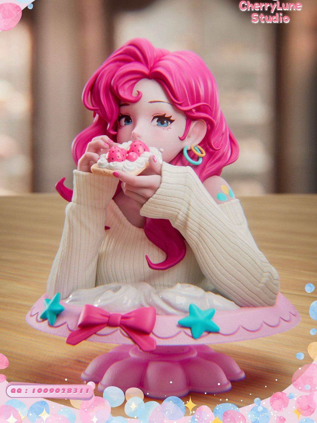 Pinkie Bust – My Little Pony – CherryLune Studio
