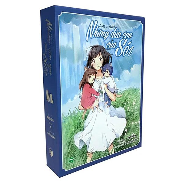 Truyện tranh Boxset Manga – Ame Và Yuki – Những Đứa Con Của Sói – Tập 1 + Tập 2 + Tập 3 (Hộp 3 Tập) (Tái Bản 2025) – Hồng Đức