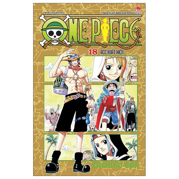 Truyện tranh One Piece – Tập 18 – Ace Xuất Hiện (Tái Bản 2025) – Kim Đồng