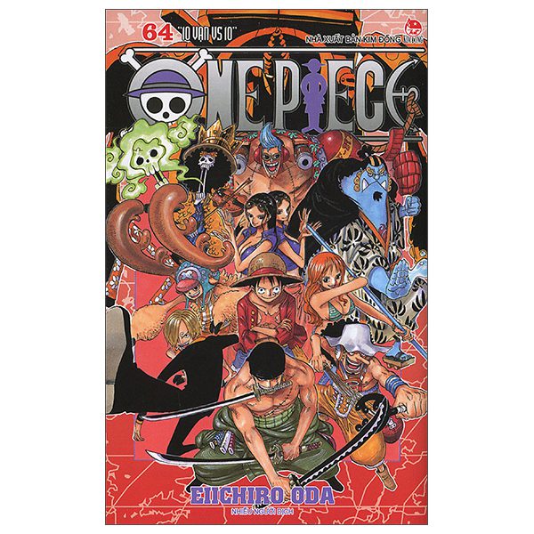Truyện tranh One Piece – Tập 64 – 10 Vạn Vs 10 (Tái Bản 2025) – Kim Đồng