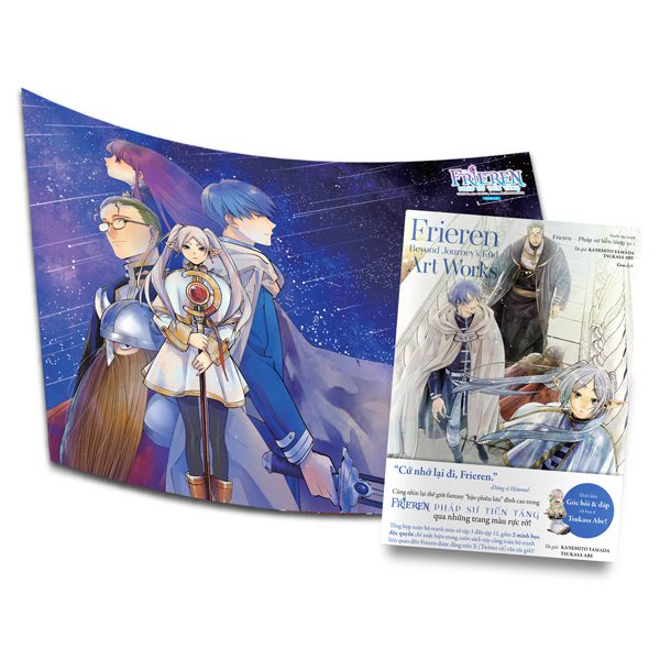 Truyện tranh Frieren Beyond Journey’s End Art Works – Tuyển Tập Tranh Frieren – Pháp Sư Tiễn Táng – Tập 1 – Tặng Kèm Obi + Poster – Kim Đồng