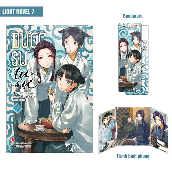 Light novel Dược Sư Tự Sự – Tập 7 – Tặng Kèm Bookmark + Tranh Bình Phong – Kim Đồng