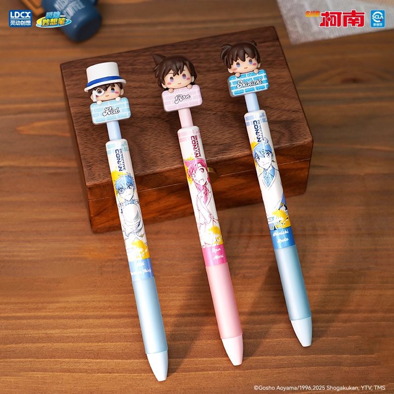 Bút bi đen chủ đề Detective Conan – Chính hãng LDCX