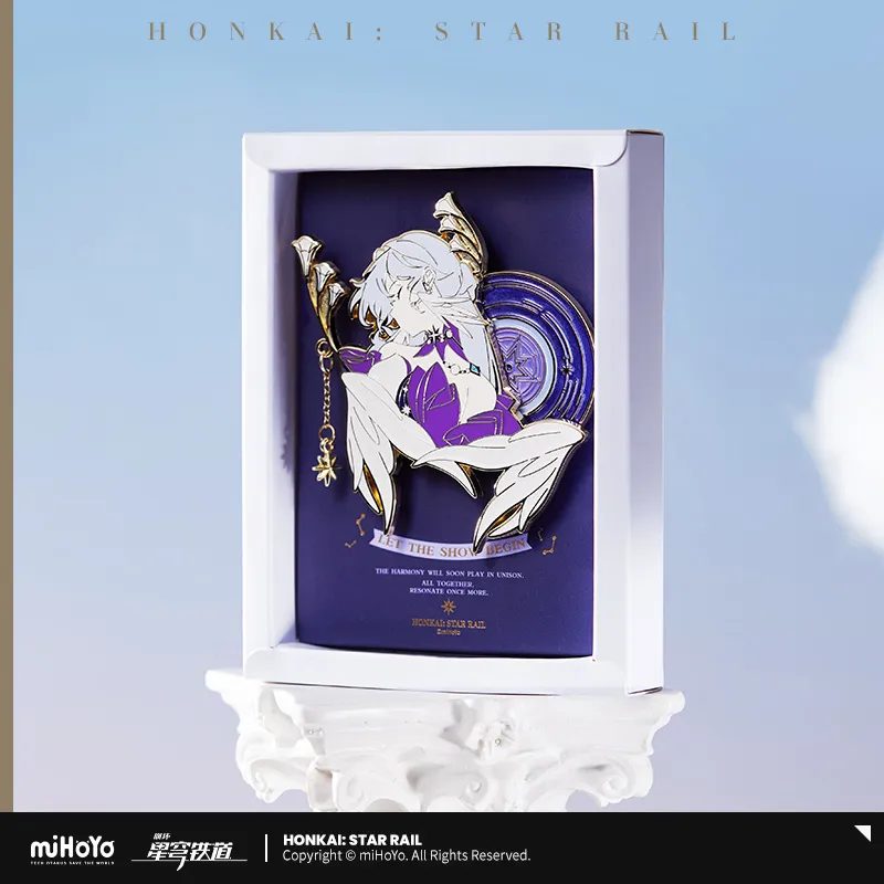 Ghim cài kim loại chủ đề Robin – Honkai Star Rail – Chính hãng Mihoyo