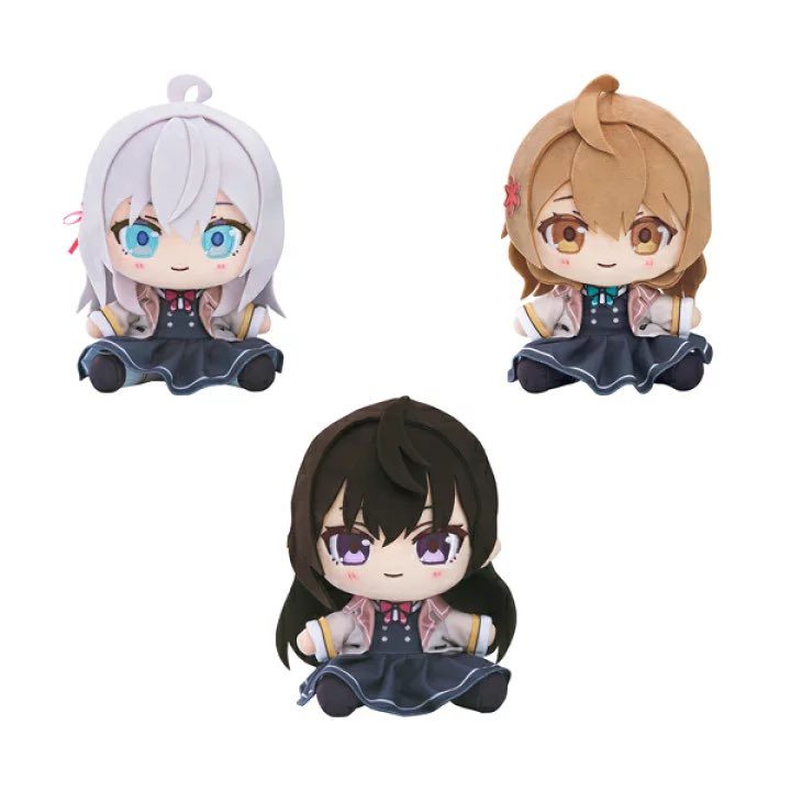 Búp bê Chocopuni nhân vật Alisa Mikhailovna Kujou & Yuki Suo & Mariya Mikhailovna Kujou 17cm – Alya Sometimes Hides Her Feelings in Russian