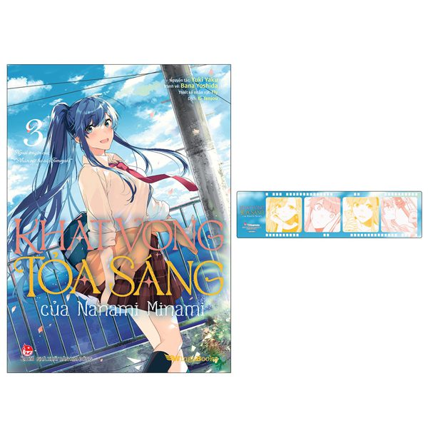 Truyện tranh Khát Vọng Tỏa Sáng Của Nanami Minami – Tập 3 – Tặng Kèm Bookmark Giấy Dạng Thước Phim – Kim Đồng