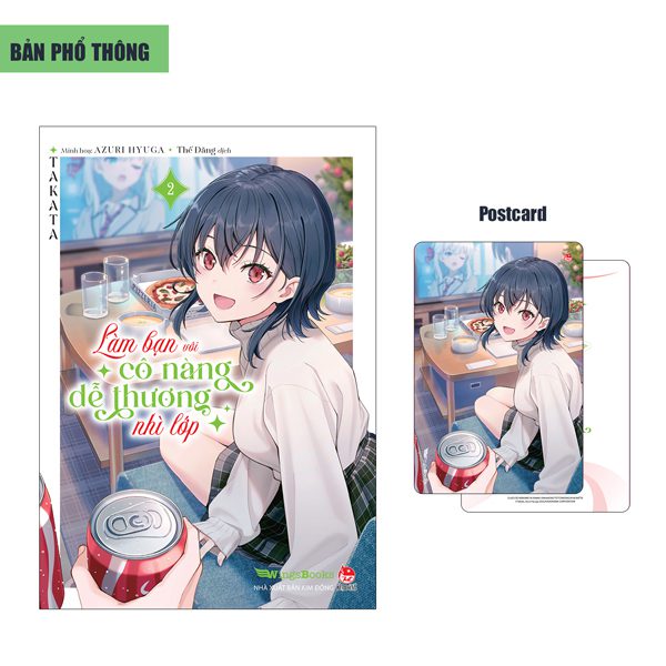 Light novel Làm Bạn Với Cô Nàng Dễ Thương Nhì Lớp – Tập 2 – Tặng Kèm Postcard – Kim Đồng