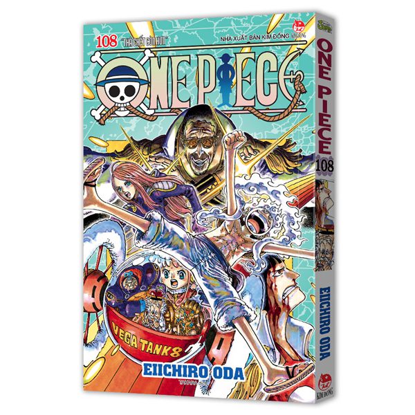 Truyện tranh One Piece – Tập 108 – “Thà Chết Còn Hơn” – Bản Bìa Gập – Kim Đồng