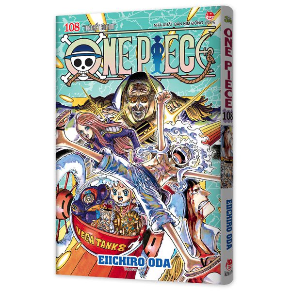 Truyện tranh One Piece – Tập 108 – “Thà Chết Còn Hơn” – Bản Bìa Áo – Kim Đồng