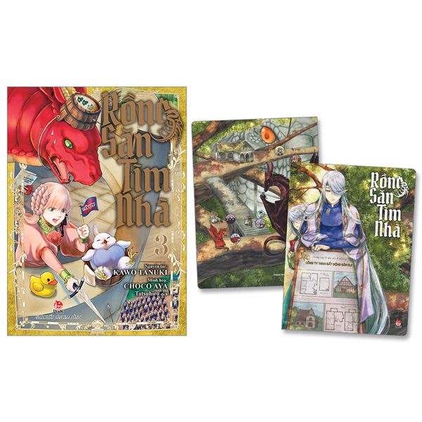 Truyện tranh Rồng Săn Tìm Nhà – Tập 3 – Tặng Kèm Clear File Giấy – Kim Đồng