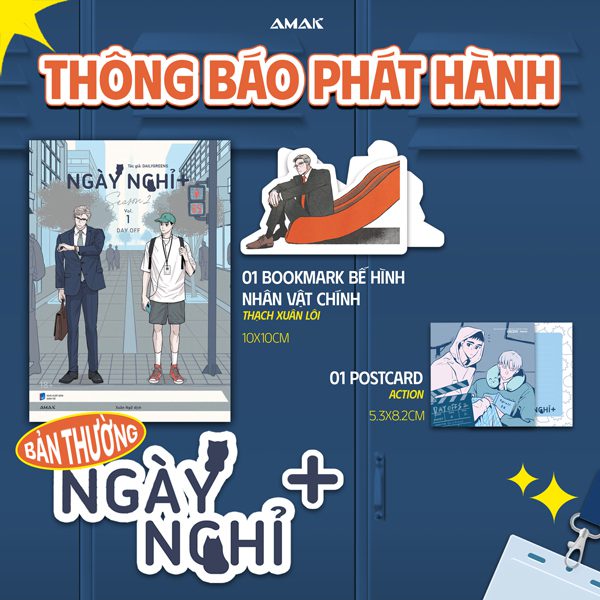 Truyện Ngày Nghỉ – Season 2 – Tập 1 – Tặng Kèm Bookmark Bế Hình Thạch Xuân Lôi + Postcard “Action!” – Dân Trí