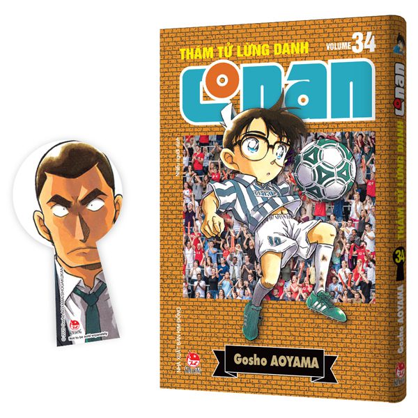 Truyện tranh Thám Tử Lừng Danh Conan – Tập 34 – Bản Nâng Cấp – Tặng Kèm Bookmark – Kim Đồng