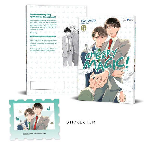 Truyện Cherry Magic – Tập 14 – Tặng Kèm Sticker Tem – Dân Trí