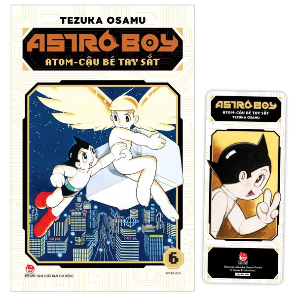Truyện tranh Astro Boy – Atom Cậu Bé Tay Sắt – Tập 6 – Tặng Kèm Bookmark – Kim Đồng