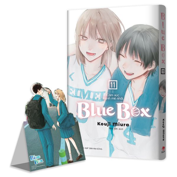 Truyện tranh Blue Box – Tập 11 – Cảm Xúc Mạnh Mẽ Nhất – Tặng Kèm Standee Gập – Kim Đồng