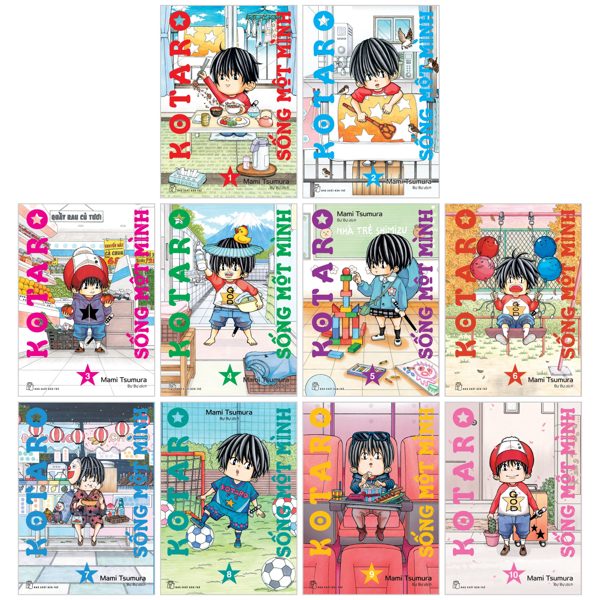 Truyện tranh Combo Manga – Kotaro Sống Một Mình: Tập 1 – Tập 10 (Bộ 10 Tập) – Trẻ