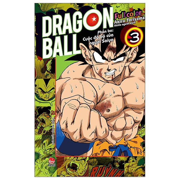 Truyện tranh Dragon Ball Full Color – Phần Ba – Cuộc Đổ Bộ Của Người Saiya – Tập 3 (Tái Bản 2025) – Kim Đồng