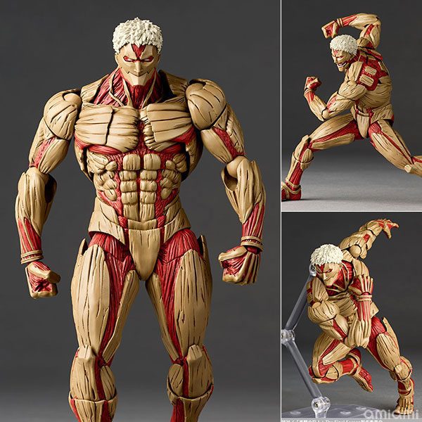 Revoltech Amazing Yamaguchi Armored Titan – Attack on Titan – Chính hãng Kaiyodo