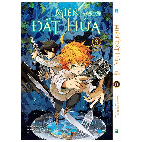 Truyện tranh Miền Đất Hứa – The Promised Neverland – Tập 8 (Tái Bản 2025) – Hồng Đức