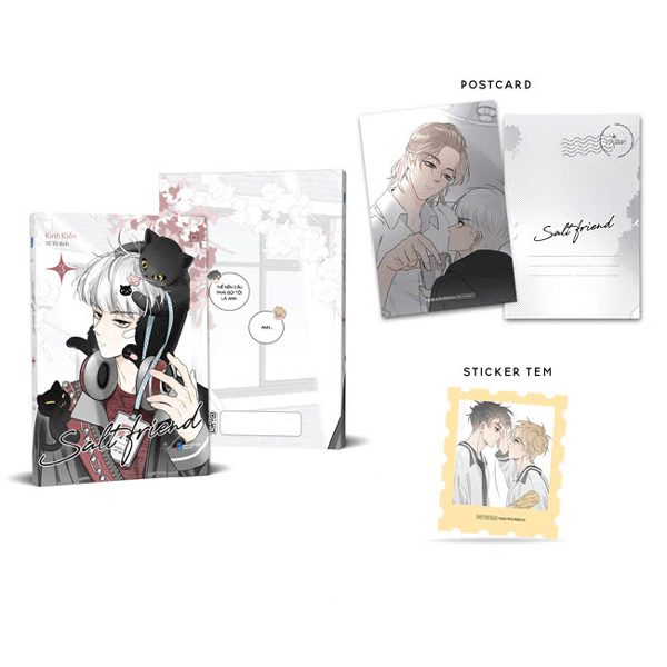 Truyện Salt Friend – Tập 3 – Tặng Kèm Postcard Bồi Cứng + Sticker Tem – Dân Trí