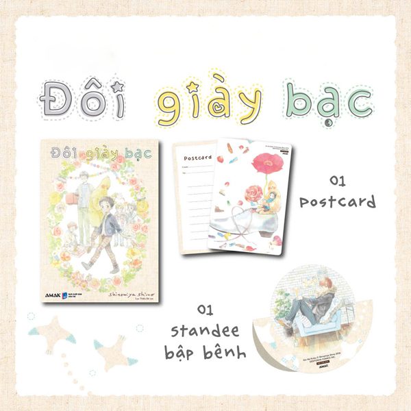 Truyện Đôi Giày Bạc – Tặng Kèm Postcard Phủ Nhũ Cát + Standee PVC Bập Bênh – Dân Trí
