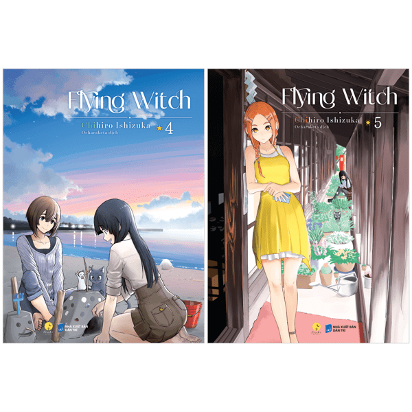 Truyện tranh Manga – Flying Witch – Tập 4 + Tập 5 (Bộ 2 Tập) – Dân Trí