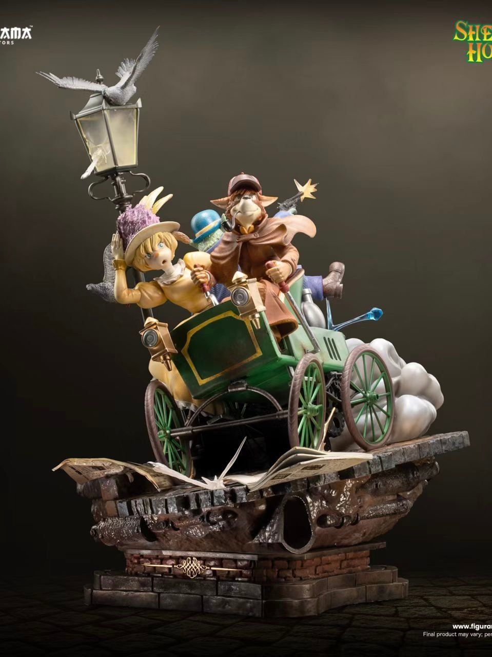 Sherlock, Watson & Mrs. Hudson – Sherlock Hound – Figurama Studio