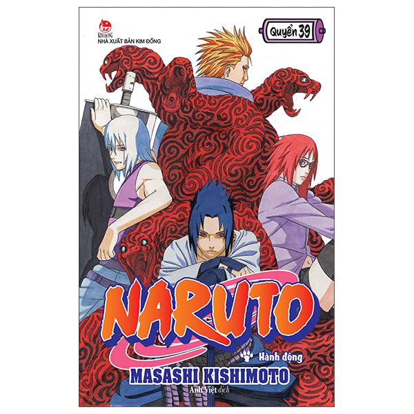 Truyện tranh Naruto – Tập 39 – Hành Động (Tái Bản 2025) – Kim Đồng