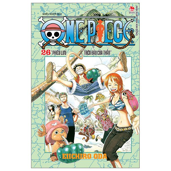 Truyện tranh One Piece – Tập 26 – Phiêu Lưu Trên Đảo Của Thần – Bản Bìa Áo (Tái Bản 2025) – Kim Đồng