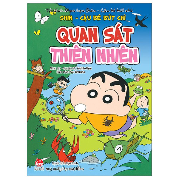Truyện tranh Tủ Sách Khoa Học – Shin – Cậu Bé Bút Chì – Quan Sát Thiên Nhiên (Tái Bản 2025) – Kim Đồng