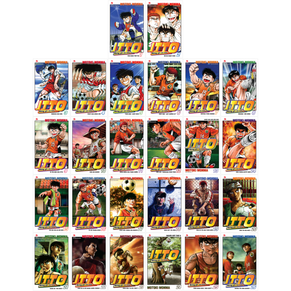 Truyện tranh Combo Manga – Itto – Sóng Gió Cầu Trường: Tập 1 – 26 (Bộ 26 Tập) (Tái Bản 2025) – Kim Đồng