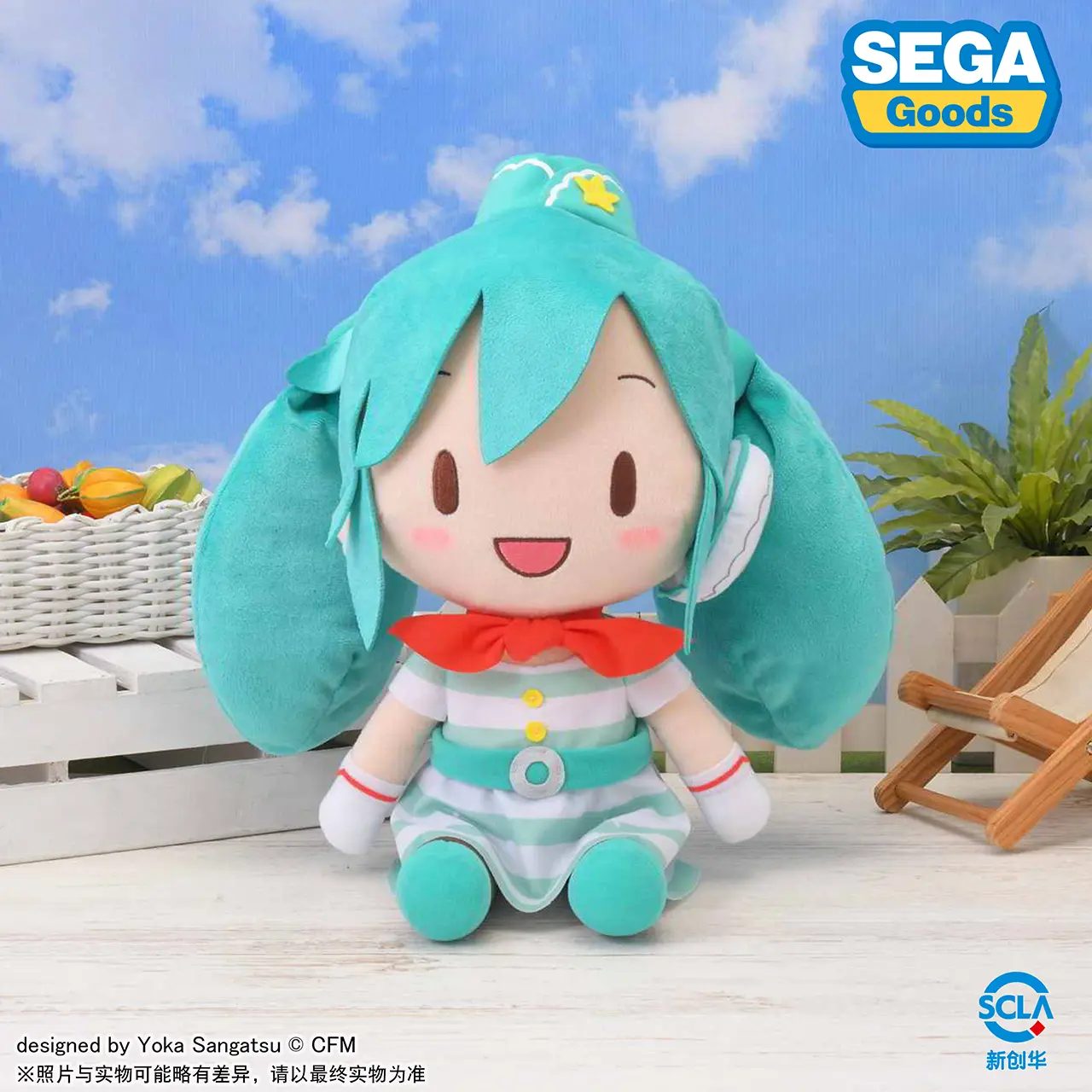 Búp bê nhân vật Hatsune Miku DIVA ACFT chủ đề Tiếp Viên Hàng Không – Vocaloid – Chính hãng Bilibili Goods