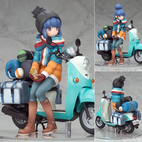 Rin Shima with Scooter 1/10 – Yuru Camp – Chính hãng Alter