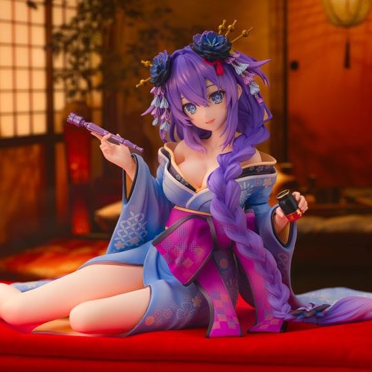 Purple Heart Kimono Ver. 1/7 – Neptunia x SENRAN KAGURA: Ninja Wars – Senran Nin Nin Ninja Taisen Neptune – Chính hãng KADOKAWA