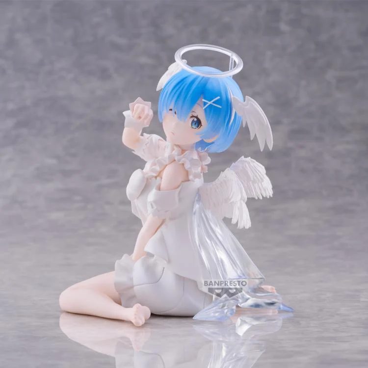 Relax Time Figure Rem – Sweet Angel Ver. Re:Zero Kara Hajimeru Isekai Seikatsu – Chính hãng Bandai Spirits