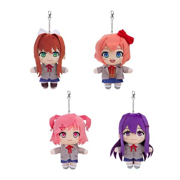 Móc khóa bông Monika & Sayori & Natsuki & Yuri – Doki Doki Literature Club! – Chính hãng Good Smile Company